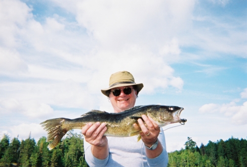 Michael and ... a fish